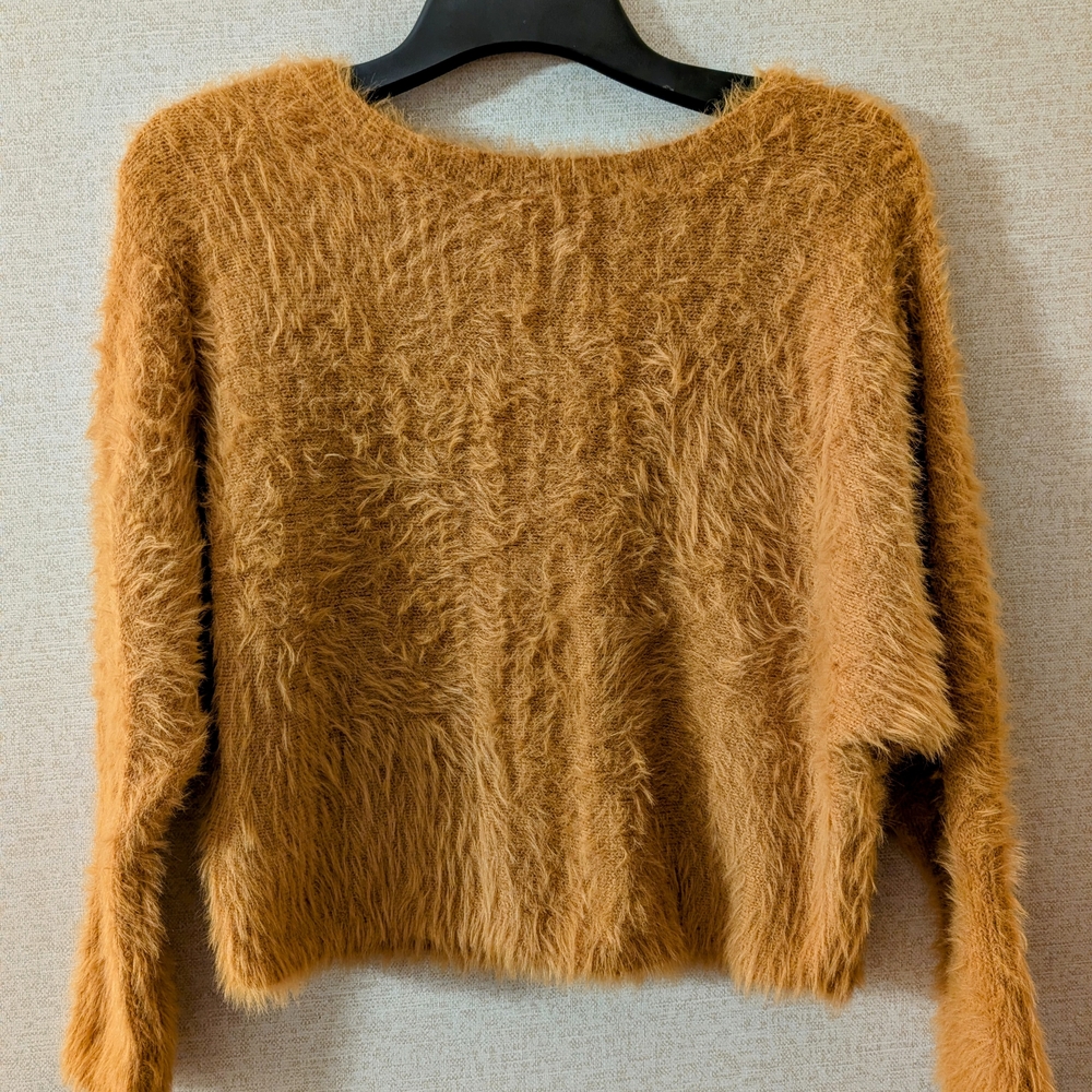 if it were me Fuzzy Sweater